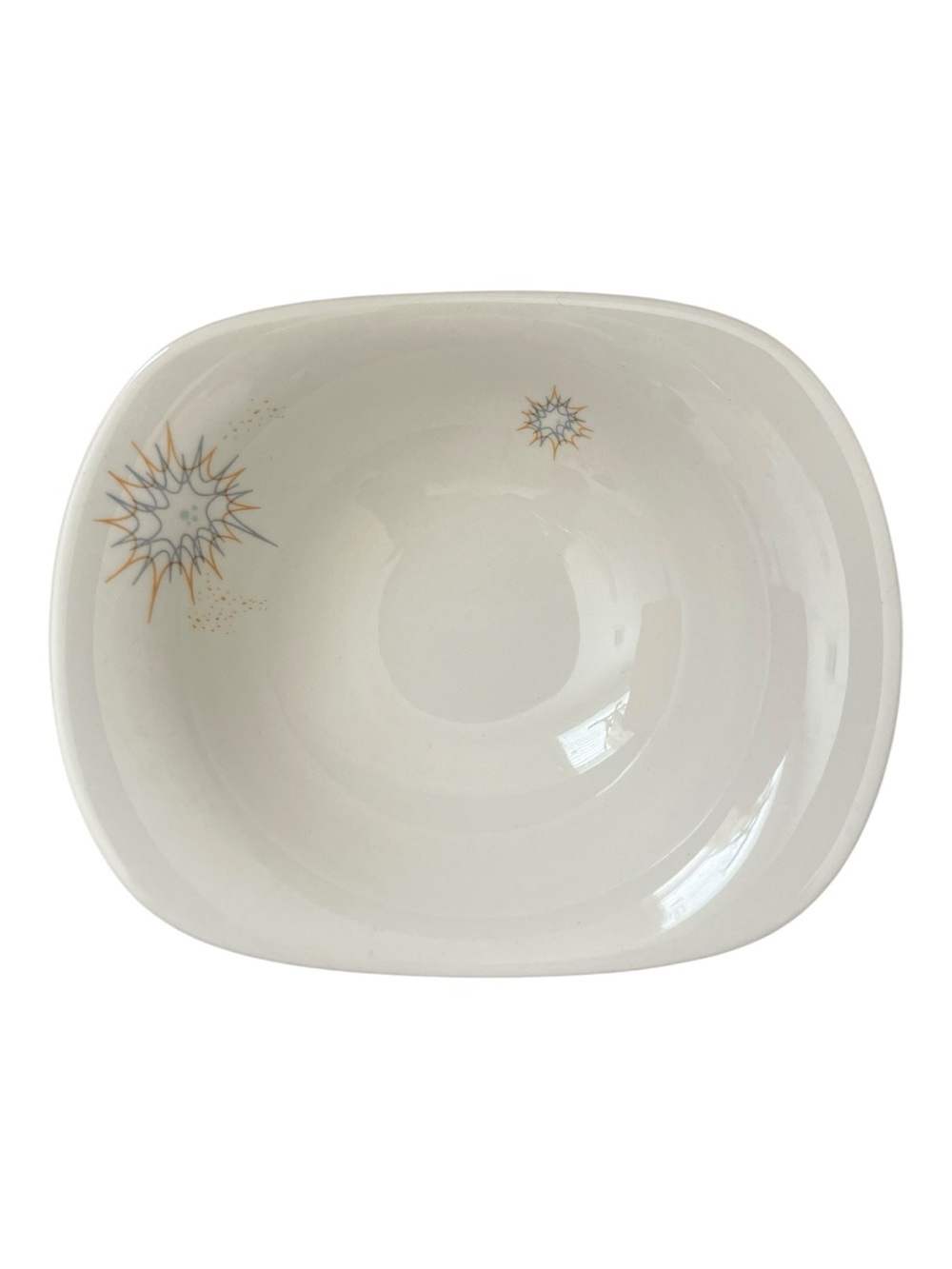 Vintage Iroquois Impromptu Stellar Ben Seibel Soup Cereal Bowl Atomic MCM USA